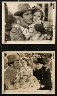 5t1355 LITTLEST REBEL 6 8x10 stills 1935 great images of cute Shirley Temple & John Boles!