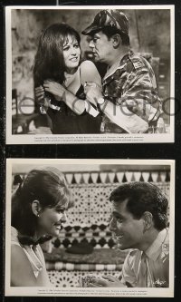 5t1356 LOST COMMAND 6 8x10 stills 1966 commando Anthony Quinn, sexy Claudia Cardinale, George Segal!