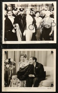 5t1357 MARGARET DUMONT 6 8x10 stills 1940s-1960s from a variety of roles, several w/Groucho Marx!