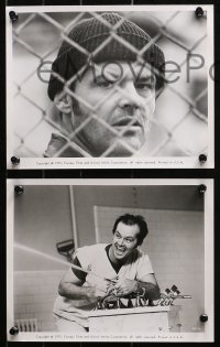 5t1199 ONE FLEW OVER THE CUCKOO'S NEST 10 from 7.5x10 to 8x10 stills 1975 Nicholson and Fletcher!