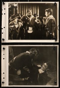 5t1200 ONLY THE VALIANT 10 8x11 key book stills 1951 cool images of Gregory Peck & Lon Chaney!