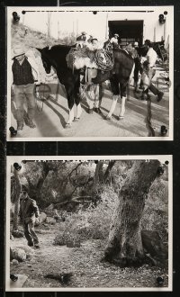 5t1103 OUTRAGE 14 8x10 stills 1964 all great set reference images with production crew & horses!