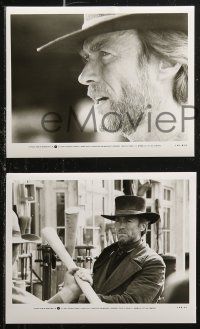 5t1363 PALE RIDER 6 8x10 stills 1985 great images of cowboy Clint Eastwood, Michael Moriarty!