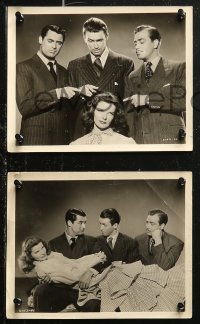 5t1514 PHILADELPHIA STORY 3 8x10 stills 1940 Cary Grant, Katharine Hepburn, James Stewart, Howard!