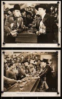 5t1462 POWDERSMOKE RANGE 4 8x10 stills 1935 Harry Carey, Hoot Gibson & Guinn Big Boy Williams!