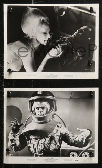 5t1277 QUEEN OF BLOOD 8 8x10 stills 1966 Dennis Hopper in one, Rathbone, Marly as female monster!