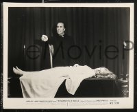 5t1466 SATANIC RITES OF DRACULA 4 from 7.5x9.75 to 8x10 stills 1978 Lee as the vampire, Lumley!