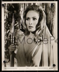 5t1467 SHE 4 8x10 stills 1965 Hammer fantasy, great images of sexy Ursula Andress and top cast!