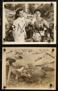 5t0971 SONG OF INDIA 36 8x10 stills 1949 pretty Gail Russell, Sabu, great jungle images!