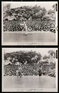 5t1413 SOUTH PACIFIC 5 8x10 stills 1958 Mitzi Gaynor in Hawaii dancing on stage, filmed in Todd-AO!
