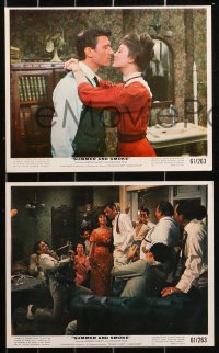 5t0881 SUMMER & SMOKE 6 color 8x10 stills 1961 Laurence Harvey & Geraldine Page, Tennessee Williams