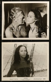 5t1373 TAMANGO 6 8x10 stills 1959 sexy Dorothy Dandridge hates Curt Jurgens, interracial romance!