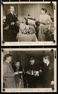5t1327 TITANIC 7 from 7.25x9.5 to 8x10 stills 1953 cool images of Barbara Stanwyck & Clifton Webb!