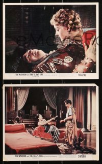 5t0809 WARRIOR & THE SLAVE GIRL 12 color 8x10 stills 1959 Gianna Maria Canale, mightiest Italian epic!