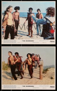 5t0918 WARRIORS 3 8x10 mini LCs 1979 directed by Walter Hill, Michael Beck, gang images!