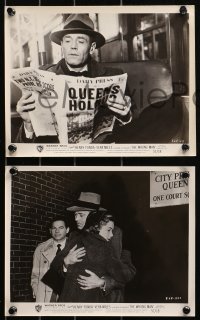 5t1523 WRONG MAN 3 8x10 stills 1957 accused Henry Fonda & Vera Miles, Quayle, Alfred Hitchcock!