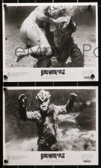 5t1425 ZAAT 5 8x10 stills R1974 The Blood Waters of Dr Z., cool images with monster!