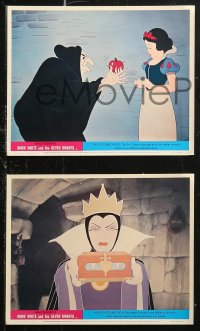 5t0941 SNOW WHITE & THE SEVEN DWARFS 8 color English FOH LCs R1970s Walt Disney animated classic!