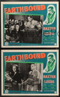 5t0107 EARTHBOUND 8 English LCs 1940 ghost Warner Baxter, Andrea Leeds, Irving Pichel, ultra rare!