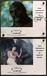 5t0392 SWAMP THING 7 English LCs 1982 Wes Craven, Dick Durock in costume, Adrienne Barbeau!