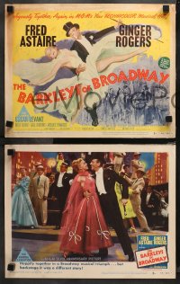 5t0047 BARKLEYS OF BROADWAY 8 LCs 1949 Fred Astaire & Ginger Rogers in their final film together!