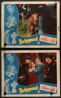 5t0577 BODYGUARD 3 LCs 1948 Lawrence Tierney & Priscilla Lane, cool film noir!
