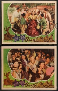 5t0403 BRAZIL 6 LCs 1944 Tito Guizar & Virginia Bruce in a glorious Pan-American musical!