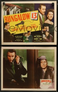 5t0064 BUNGALOW 13 8 LCs 1948 Tom Conway, Margaret Hamilton, Richard Cromwell, rare complete set!