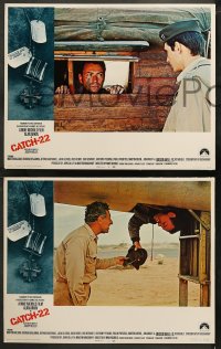 5t0073 CATCH 22 8 int'l LCs 1970 Alan Arkin, Orson Welles, directed by Mike Nichols, Joseph Heller!