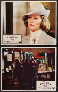 5t0585 CHINATOWN 3 LCs 1974 Jack Nicholson in Roman Polanski classic, w/ close-up of Faye Dunaway!