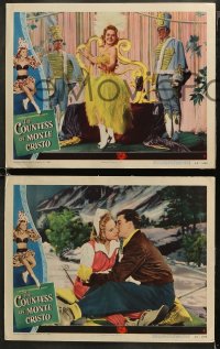 5t0412 COUNTESS OF MONTE CRISTO 6 LCs 1948 champion ice skater Sonja Henie in her last Hollywood film!