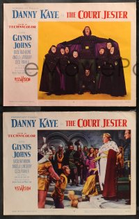 5t0522 COURT JESTER 4 LCs 1955 classic wacky Danny Kaye, Glynis Johns, Basil Rathbone