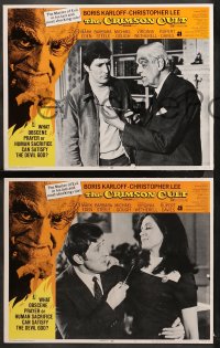 5t0088 CRIMSON CULT 8 LCs 1970 Master of Evil Boris Karloff in his last and most shocking role!