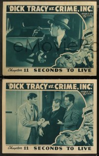 5t0416 DICK TRACY VS. CRIME INC. 6 chapter 11 LCs 1941 detective Ralph Byrd, Gould, Seconds to Live!