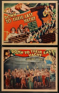 5t0103 DOWN TO THEIR LAST YACHT 8 LCs 1933 Mary Boland, Polly Moran, ultra rare complete set!