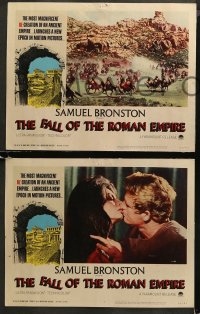 5t0117 FALL OF THE ROMAN EMPIRE 8 LCs 1964 directed by Anthony Mann, Stephen Boyd & Sophia Loren!