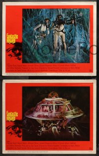5t0464 FANTASTIC VOYAGE 5 LCs 1966 Raquel Welch journeys to the human brain, Fleischer sci-fi!