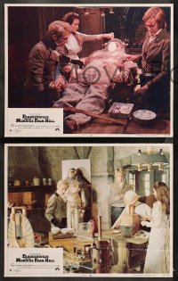 5t0123 FRANKENSTEIN & THE MONSTER FROM HELL 8 LCs 1974 Hammer, Peter Cushing, Terence Fisher!