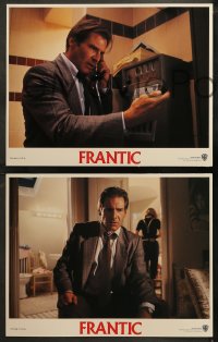 5t0124 FRANTIC 8 LCs 1988 Harrison Ford & Emmanuelle Seigner, directed by Roman Polanski!