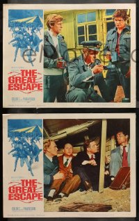 5t0610 GREAT ESCAPE 3 LCs 1963 Richard Attenborough, Charles Bronson, Sturges classic prison break!