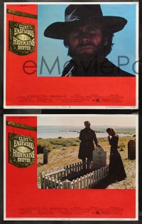 5t0375 HIGH PLAINS DRIFTER 7 LCs 1973 cowboy Clint Eastwood, Marianna Hill, Verna Bloom, western!