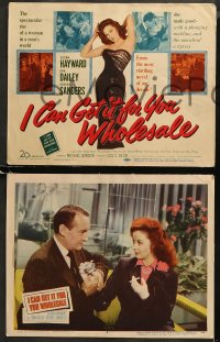 5t0146 I CAN GET IT FOR YOU WHOLESALE 8 LCs 1951 sexy Susan Hayward, Dan Dailey, George Sanders!