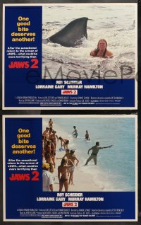5t0535 JAWS 2 4 LCs R1980 Roy Scheider, one good bite deserves another, what could be more terrifying!