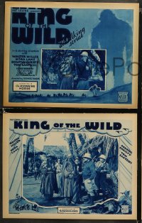5t0163 KING OF THE WILD 8 chapter 3 LCs 1931 Boris Karloff, Walter Miller, Nora Lane, Avenging Horde!