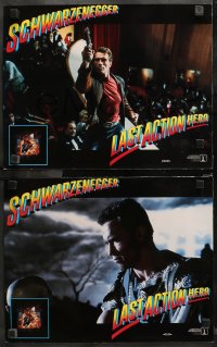5t0169 LAST ACTION HERO 8 LCs 1993 Arnold Schwarzenegger, F. Murray Abraham, O'Brien!