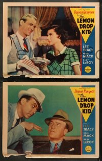 5t0539 LEMON DROP KID 4 LCs 1934 Damon Runyon, Lee Tracy & Helen Mack, ultra rare!