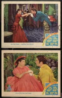 5t0625 LITTLE WOMEN 3 LCs 1949 all with June Allyson + Peter Lawford and gorgeous Janet Leigh!