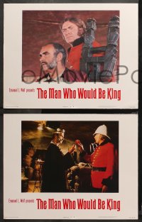 5t0482 MAN WHO WOULD BE KING 5 LCs 1975 British soldiers Sean Connery & Michael Caine, John Huston!