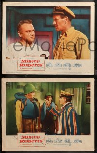 5t0633 MISTER ROBERTS 3 LCs 1955 Henry Fonda, James Cagney, William Powell, John Ford!