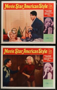 5t0198 MOVIE STAR AMERICAN STYLE OR; LSD I HATE YOU 8 LCs 1966 Robert Strauss, faux Marilyn Monroe!